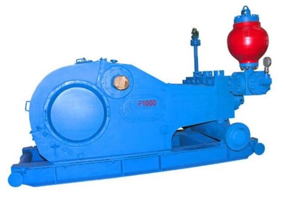 1000HP Pompa błotna na polu naftowym Tłokowa pompa błotna z wyporem dodatnim