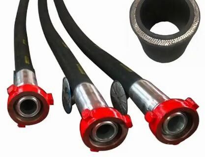 2 cali Wyrobowanie węża obrotowego Steel Wire Flexible Hose For Oil Field Well Cementing API 7 przy wysokim ciśnieniu wysokiej wytrzymałości