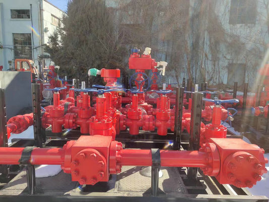 1-calowy kolektor hydrauliczny dławika wysokiego ciśnienia z zaworami dławiącymi