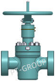 5000 psi 10000 psi API 6A Standardowy ręczny zawór bramkowy 4 1/16"