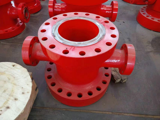 3000 Psi Czerwona szpula z błotem krzyżowym do wiercenia pod wysokim ciśnieniem