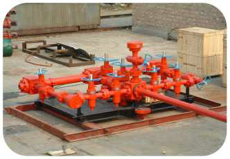3 1/8 cala -3000psi Dławik Kill Manifold Oilfield Użyj Wellhead