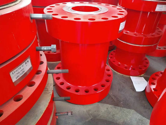 Red Double Studded Adapter Mechaniczny adapter kołnierzowy do pól naftowych