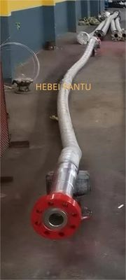 3 1/16 ̊ kołnierzowy, 10000 psi węzeł kofleksyp API 16C do przewodu duszenia z elastyczną osłoną ochronną ze stali nierdzewnej