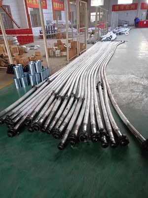 1-calowy opancerzony wąż wiertniczy 5000psi ze złączem młotkowym ze stali nierdzewnej 304