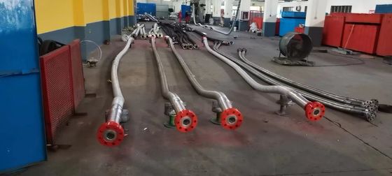 3 &quot;900LB Flanged 3 1/2&quot; ID High Pressure Coflexip Hose 5000 Psi Fire Retardant Hose dla pola naftowego API 16C