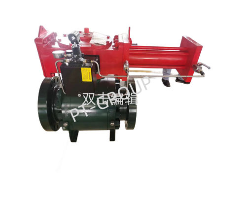 10 &quot;Flanged Connection Hydraulic Ball Valve For Diverter API 6D / 6A