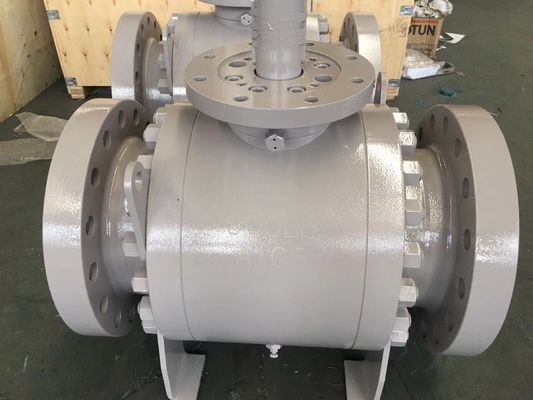 sterowanie powietrzem lub sterowanie hydrauliczne ASME B16.34 Material Hydraulic Ball Valve for Diverter 12&quot; Class 300/600/900 -46-250C