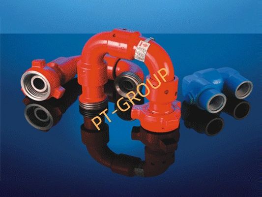 Wysokiego ciśnienia ruchomego łokcia, złącza zwrotowego 1000 psi-2000 psi ciśnienie robocze