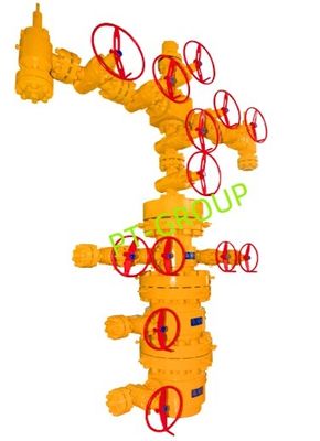 API 6A Przeciwkorrozyjne podzielone studnie i choinka 2 1/16 &quot; - 7 1/16&quot;